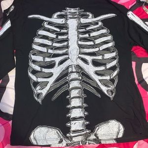 🖤Skeleton Shirt Long Sleeve